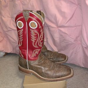 Justin Buffalo Bent Rail Boots